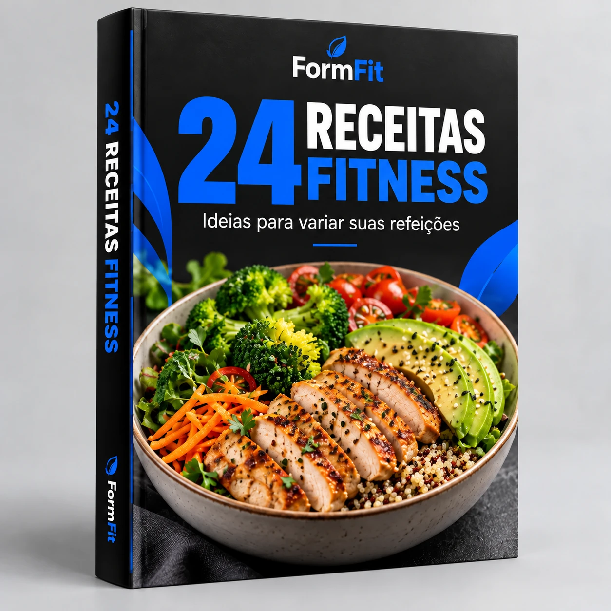 24 receitas originais + planejamento e lista de compras em português